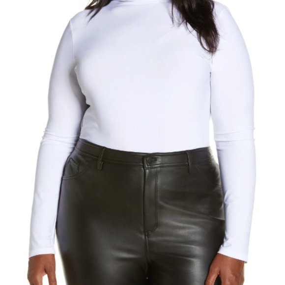 HALOGEN Funnel Neck Top - Picture 3 of 5